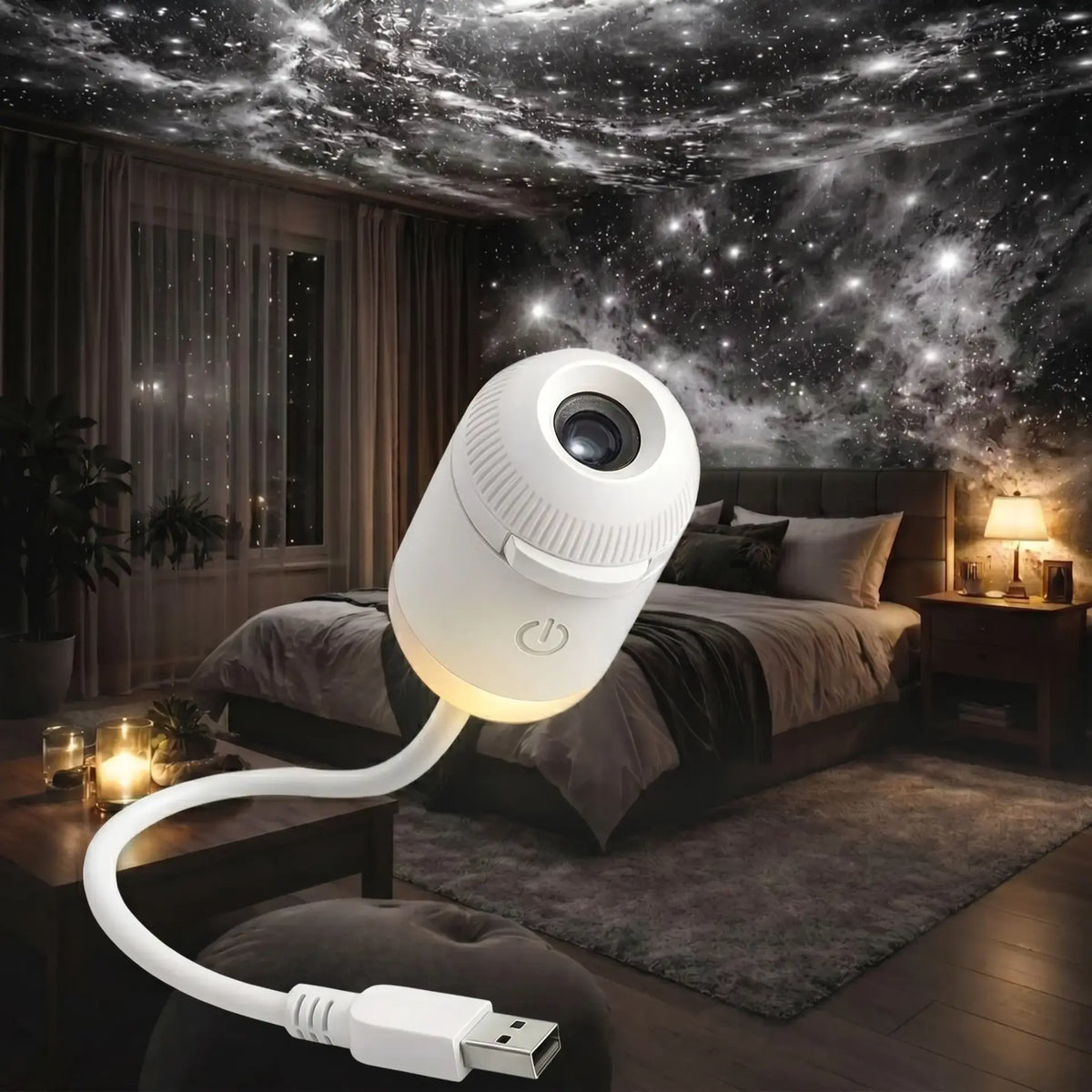 Aurora Galaxy Projection Lamp✨