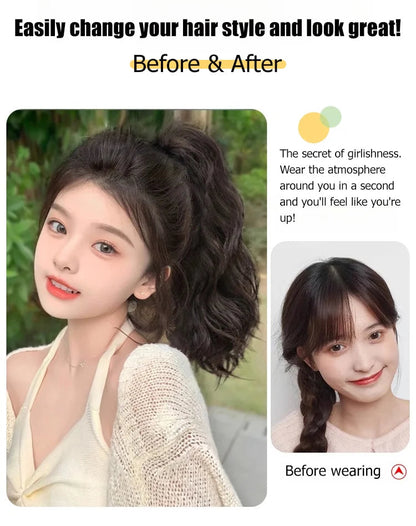 Beautiful High Ponytail with Curly Hair (FREE SHIPPING🚚)