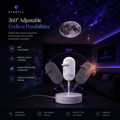 Aurora Galaxy Projection Lamp✨