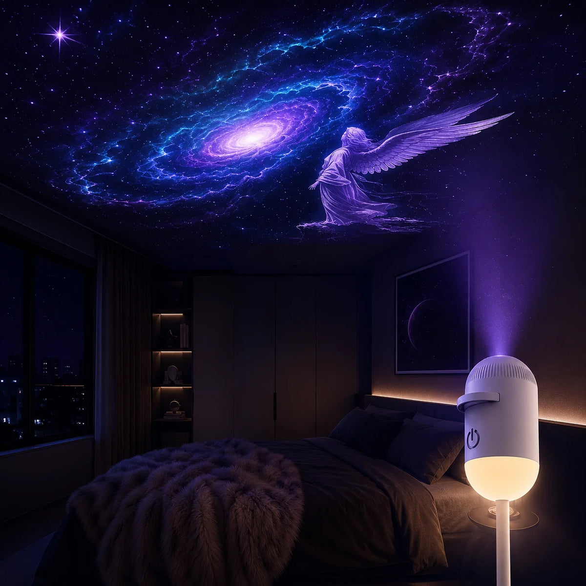 Aurora Galaxy Projection Lamp✨