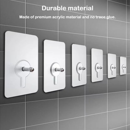 Punch-Free Screw Stickers (Pack of 10)