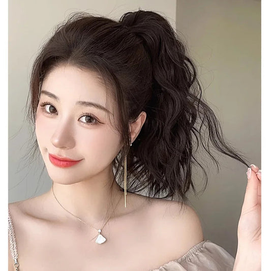Beautiful High Ponytail with Curly Hair (FREE SHIPPING🚚)