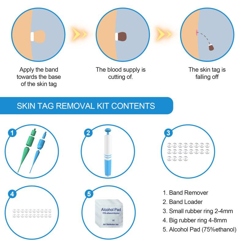 2 In1 Painless Auto Skin Tag Mole Removal Kit