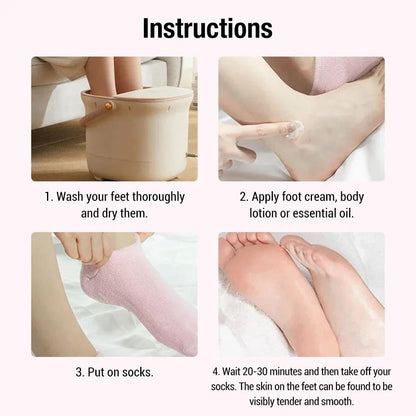 Moisturizing Spa Gel Socks (Imported)