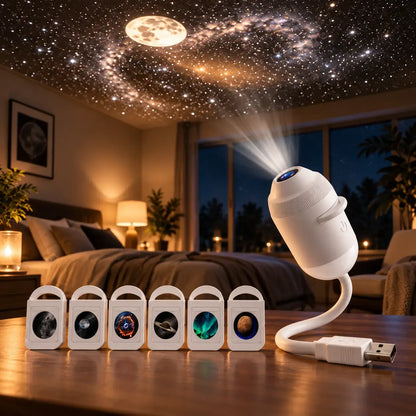 Aurora Galaxy Projection Lamp✨